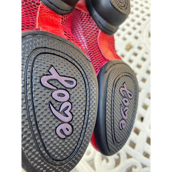 VEACAM Unisex Italian Soft Leather Red Shoes Anti Slip Size 10.5 - Picture 5 of 12